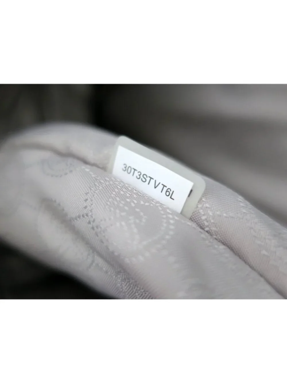 Michael Kors Jet Set Purse Travel Saffiano Leather Gray Large Tote Bag - Picture 9 of 11